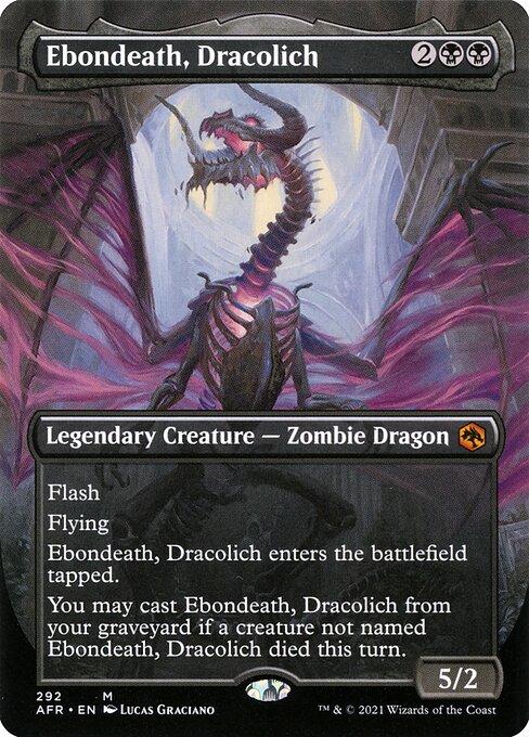 Muerte de Ébano, dracoliche — Adventures in the Forgotten Realms