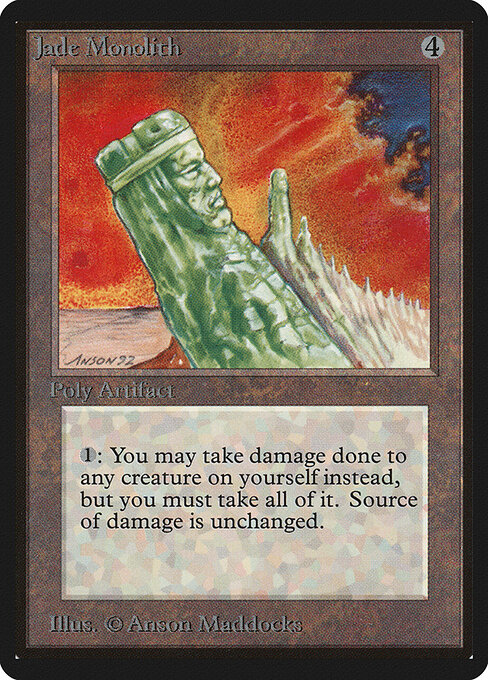 Monolito de jade — Limited Edition Beta