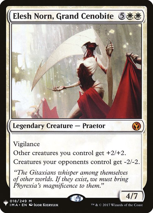 Elesh Norn, Gran Cenobita — The List