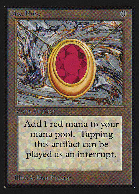Mox Ruby — Intl. Collectors' Edition