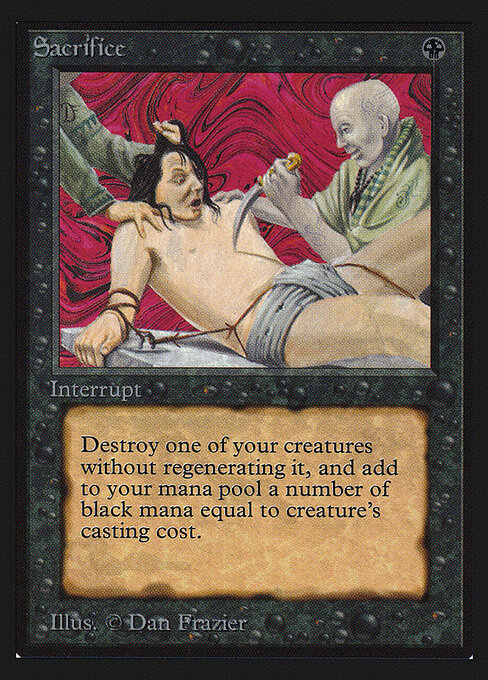 Sacrificar — Collectors' Edition
