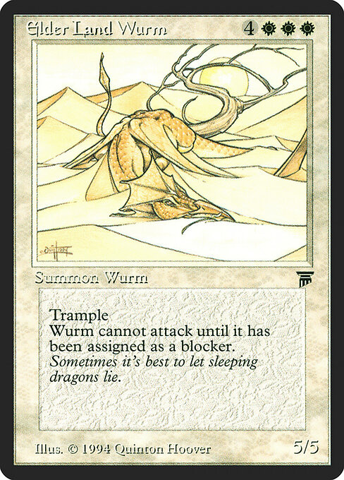 Carta Sierpe de tierra — Legends · LEG · #11