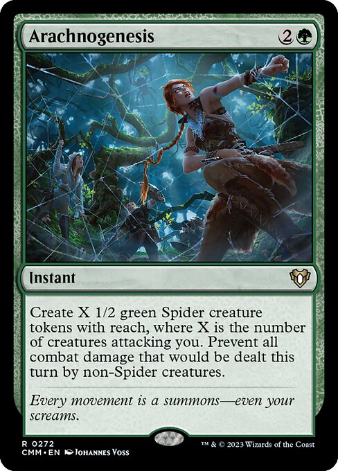 Aracnogénesis — Commander Masters