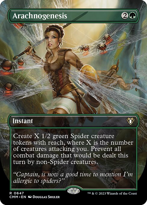 Aracnogénesis — Commander Masters