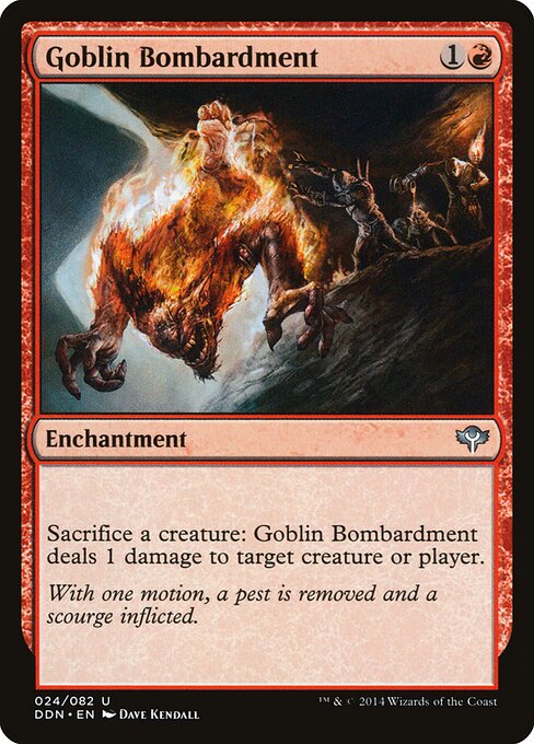 Bombardeo trasgo — Duel Decks: Speed vs. Cunning