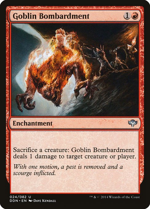 Bombardeo trasgo — Duel Decks: Speed vs. Cunning