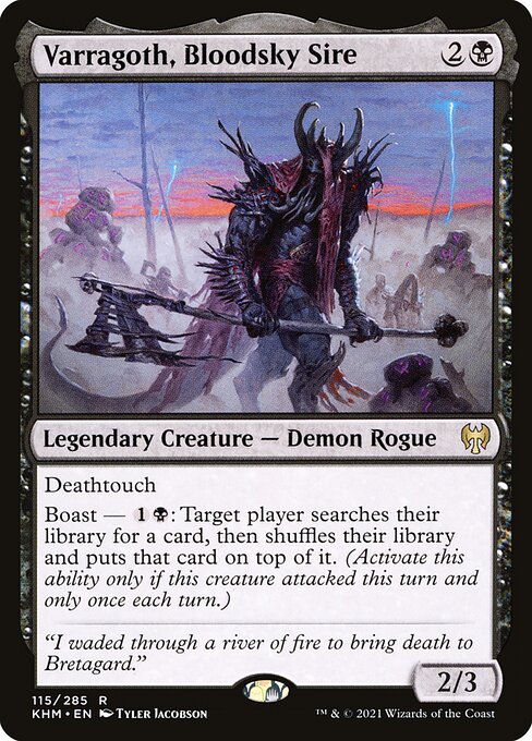 Varragoth, Señor de Cielosangriento — Kaldheim