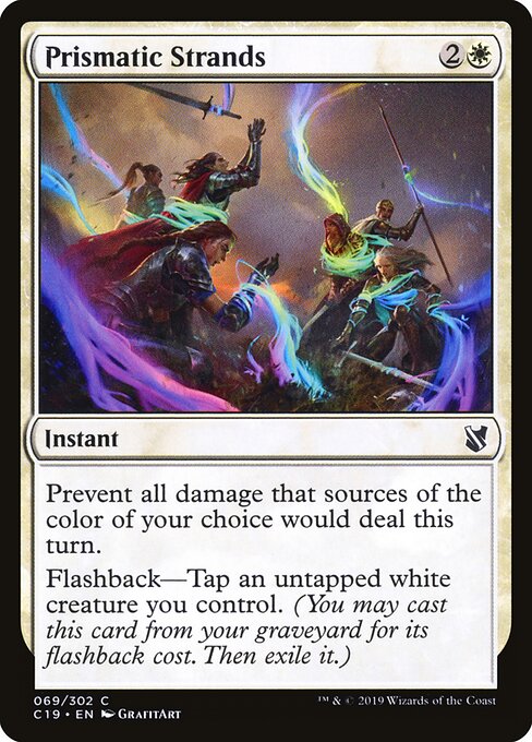 Carta Hebras prismáticas — Commander 2019 · C19 · #69