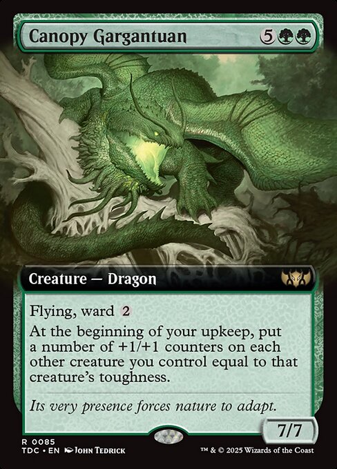 Coloso de la enramada — Tarkir: Dragonstorm Commander