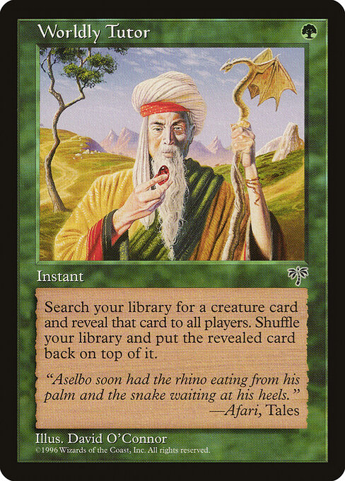 Tutor mundano — Mirage