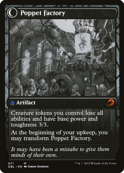 Poppet Stitcher // Poppet Factory (cara trasera)