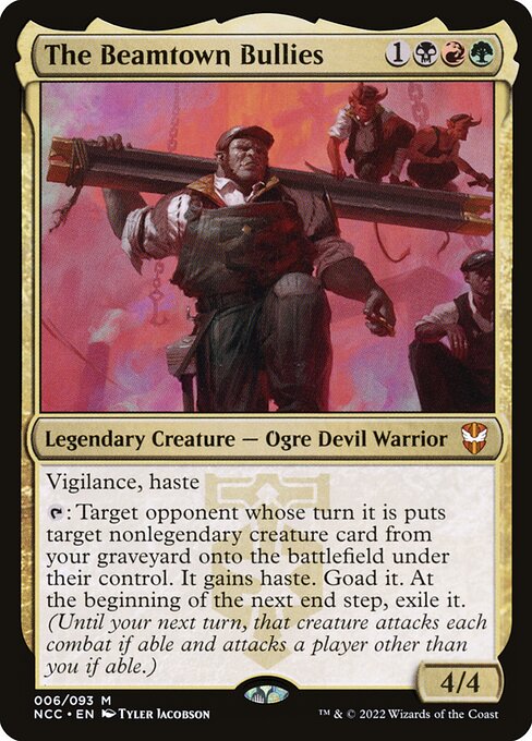 Carta Los matones de Villavigas — New Capenna Commander · NCC · #6