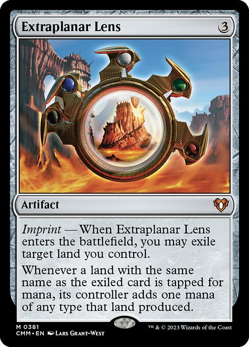 Lente extraplanar — Commander Masters