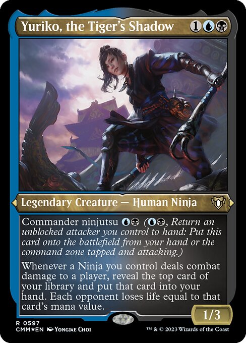 Carta Yuriko, la Sombra del Tigre — Commander Masters · CMM · #597