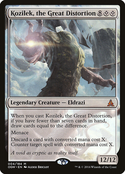 Kozilek, la Gran Distorsión — Oath of the Gatewatch
