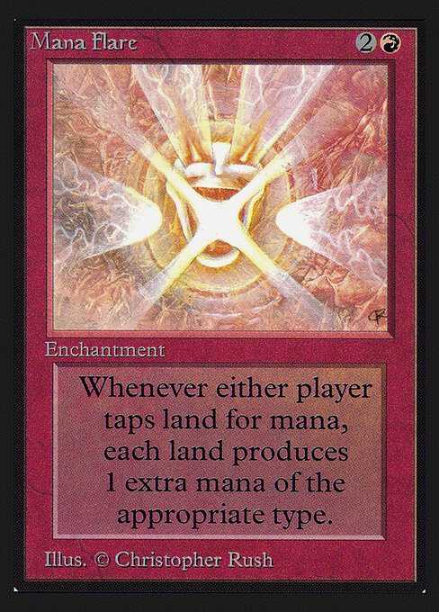 Carta Fulgor de maná — Collectors' Edition · CED · #163