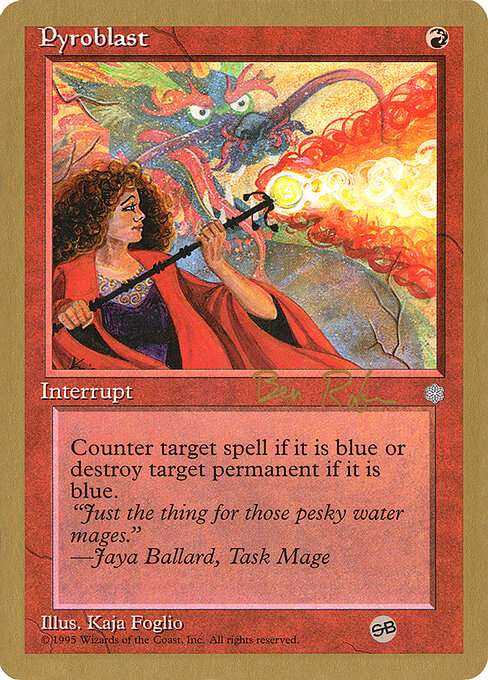 Ráfaga de fuego — World Championship Decks 1998