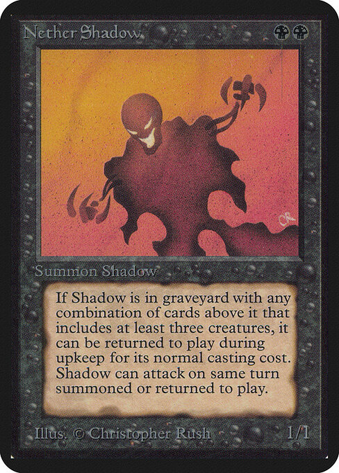 Sombra del submundo — Limited Edition Alpha