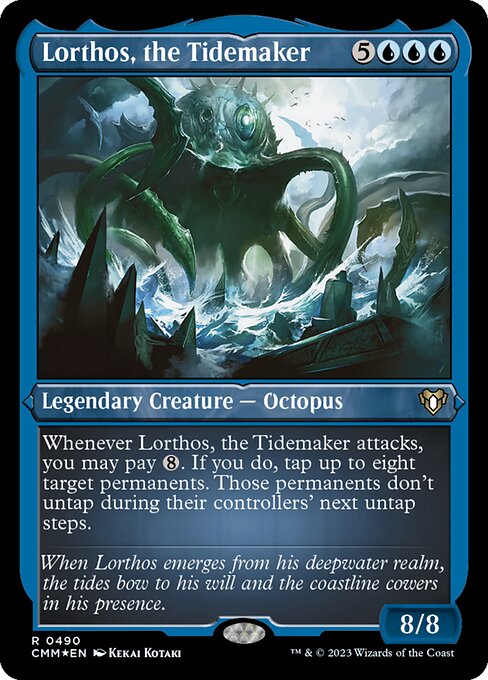 Carta Lorthos, el creador de mareas — Commander Masters · CMM · #490