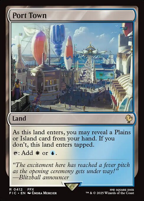 Pueblo portuario — Final Fantasy Commander
