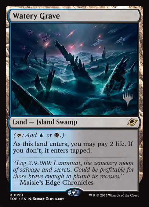 Tumba inundada — Edge of Eternities Promos
