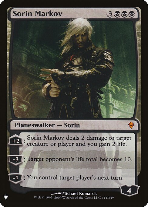 Sorin Markov — The List