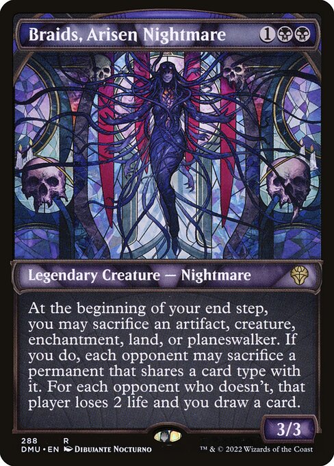 Carta Trenzas, pesadilla resurgida — Dominaria United · DMU · #288