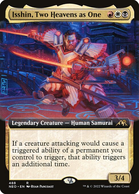 Isshin, dos cielos como uno — Kamigawa: Neon Dynasty