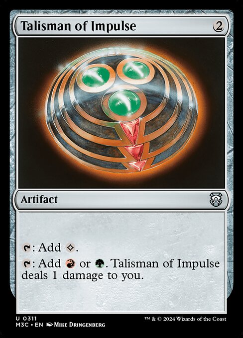 Talismán del impulso — Modern Horizons 3 Commander