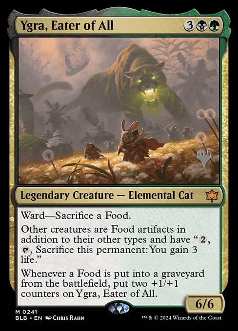 Ygra, devoratodo — Bloomburrow Promos