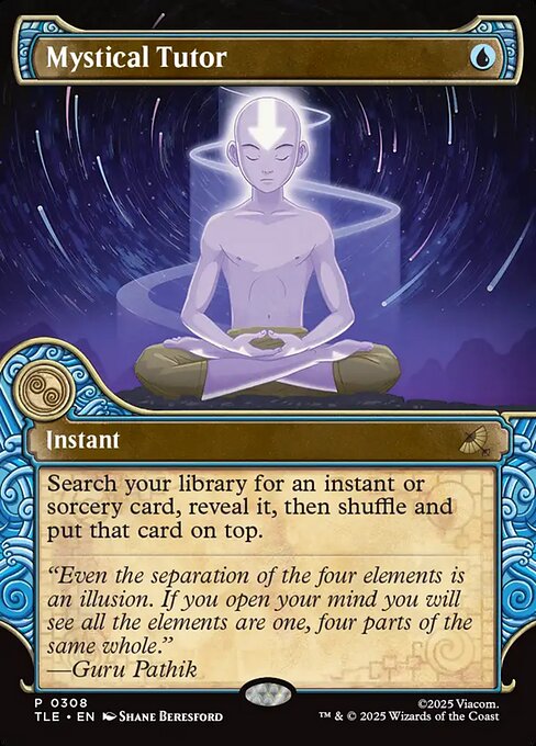 Carta Tutora mística — Avatar: The Last Airbender Eternal · TLE · #308