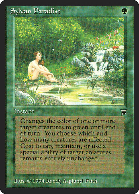 Carta Sylvan Paradise — Legends · LEG · #208
