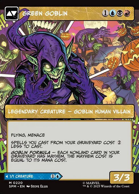 Norman Osborn // Green Goblin (cara trasera)
