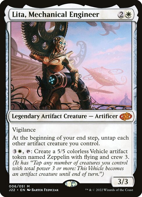 Lita, ingeniera mecánica