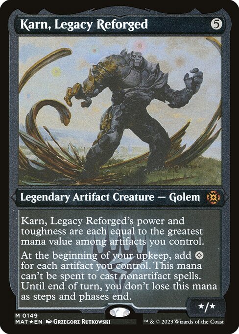 Karn, legado reforjado — March of the Machine: The Aftermath