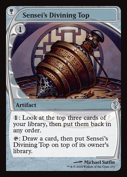 Trompo adivinador del sensei — Mystery Booster 2