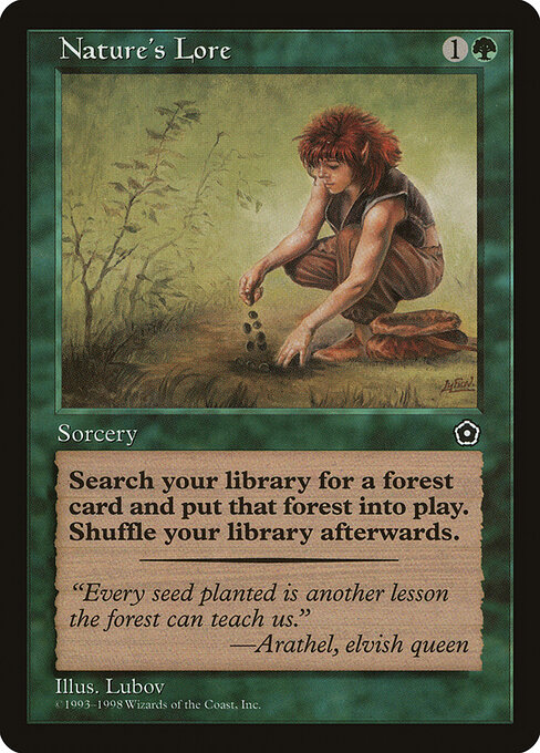 Sabiduría de la naturaleza — Portal Second Age