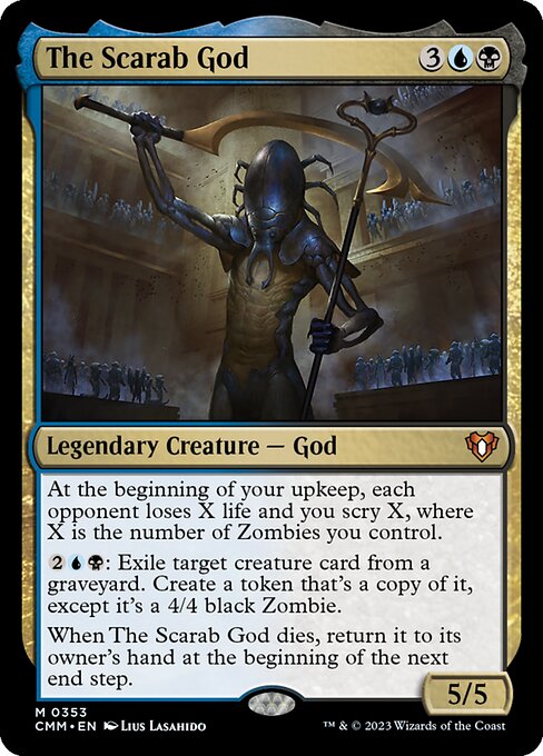 El Dios Escarabajo — Commander Masters