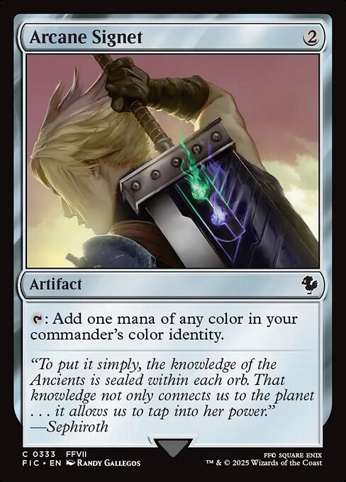 Sello arcano — Final Fantasy Commander