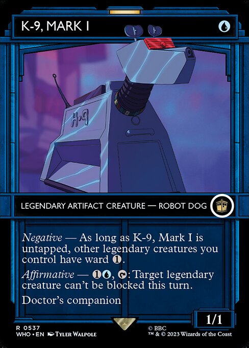 Carta K-9, Mark I — Doctor Who · WHO · #537