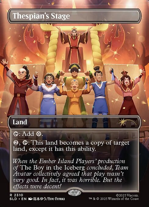 Escenario de actores — Secret Lair Drop