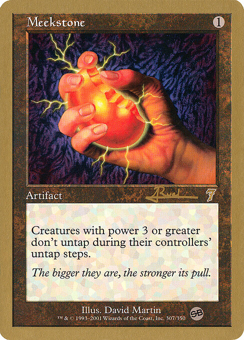 Piedra de la mansedumbre — World Championship Decks 2001
