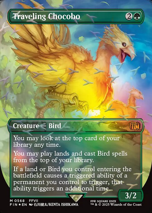 Chocobo de viaje — Final Fantasy