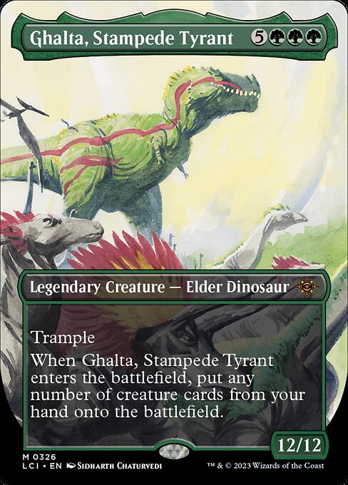 Ghalta, tirana de la estampida — The Lost Caverns of Ixalan