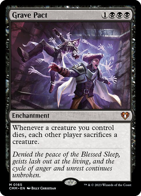 Pacto de las sepulturas — Commander Masters