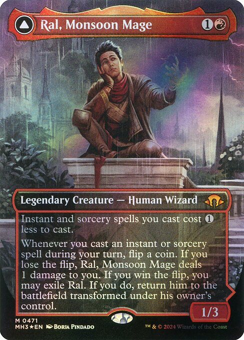 Ral, Monsoon Mage // Ral, Leyline Prodigy — Modern Horizons 3