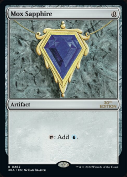 Mox Sapphire — 30th Anniversary Edition
