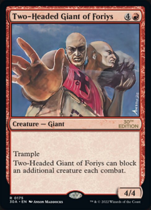 Two-Headed Giant of Foriys — 30th Anniversary Edition