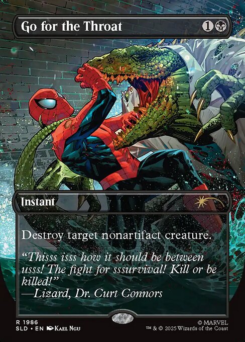 Golpe a la garganta — Secret Lair Drop