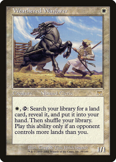 Carta Caminante curtido — Onslaught · ONS · #59